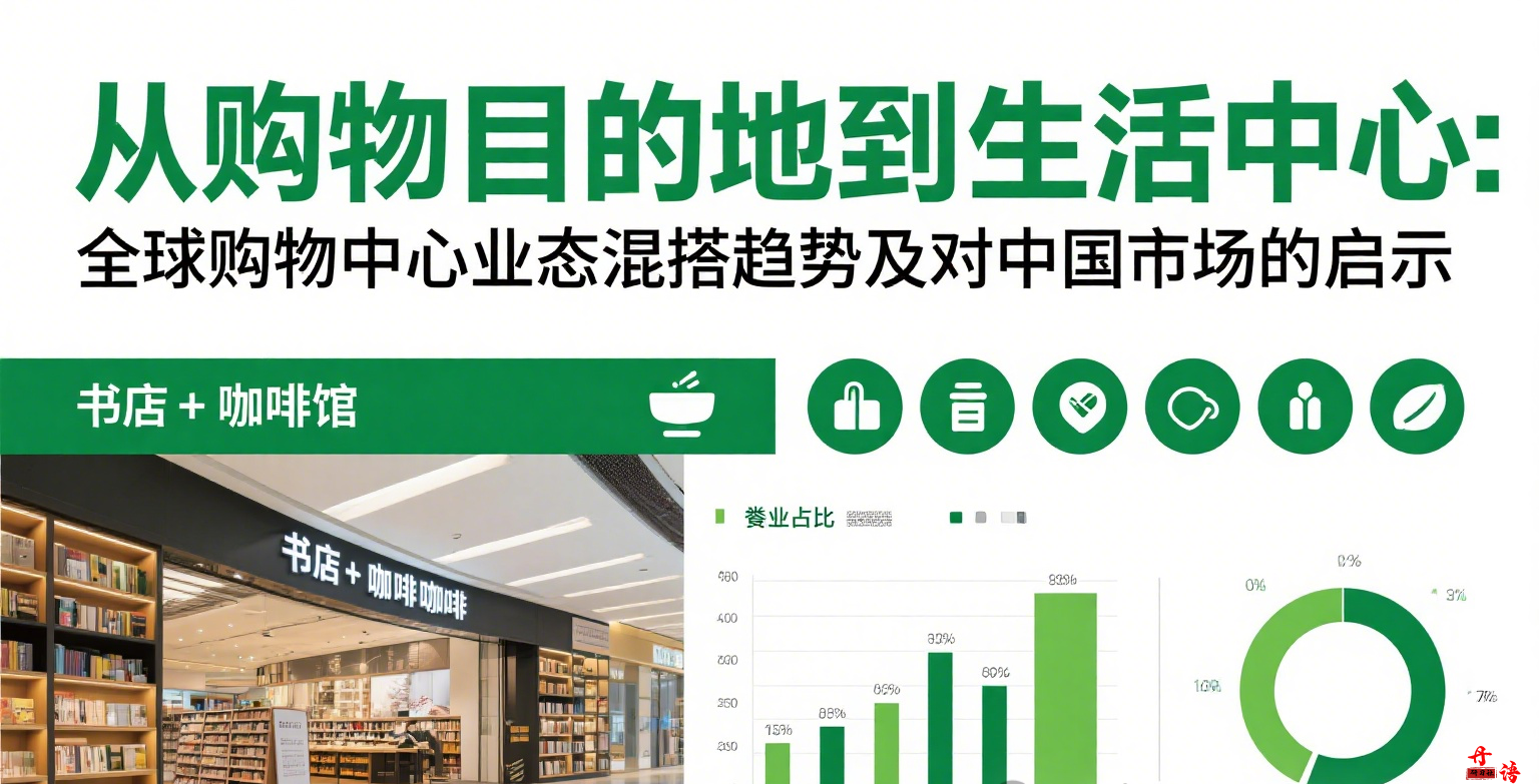 从购物目的地到生活中心：全球购物中心业态混搭趋势及对中国市场的启示